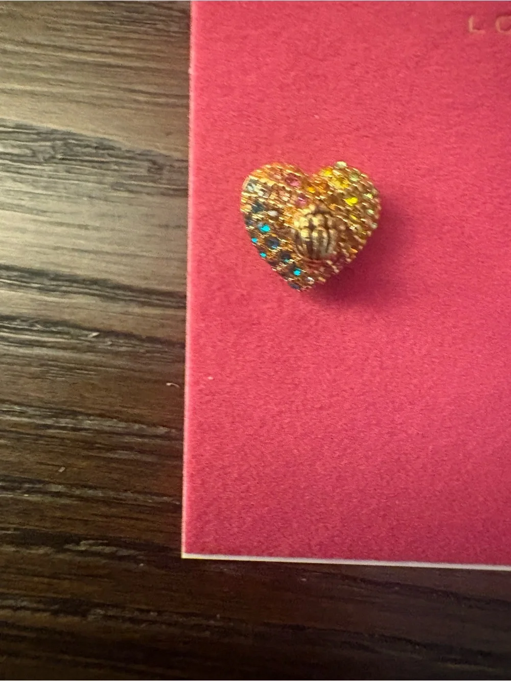 NEW Kurt Geiger Heart Stud Earrings